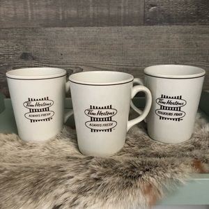 Tim Horton mugs ~ older vintage Canadiana